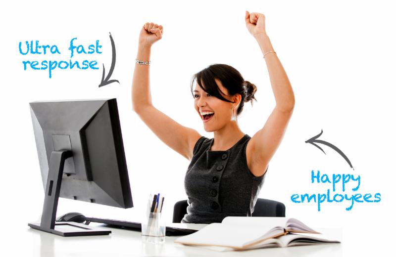 Updated and efficient technology leads to happier and productive employees. 