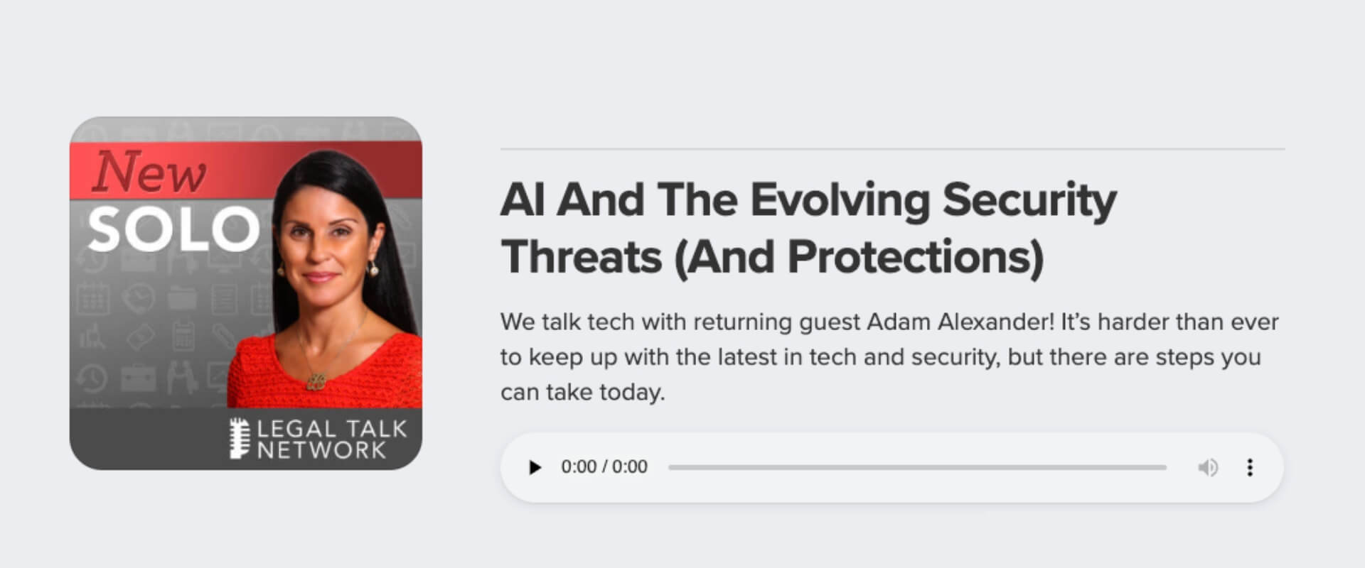 Podcast: Navigating AI for law firms and solo practitioners